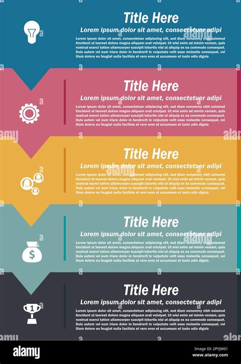 Business Information Management Flyer Infographic Vector Design