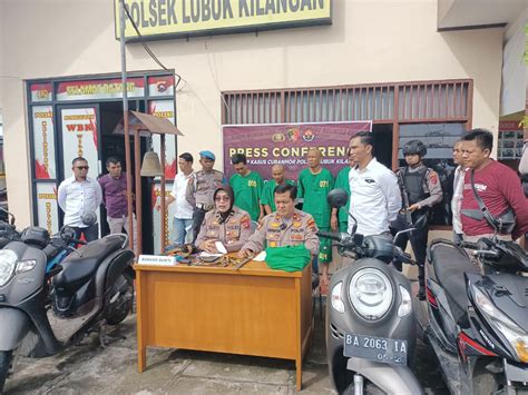 Jaringan Pencuri Sepeda Motor Di Padang Dibongkar Beraksi Di Tkp