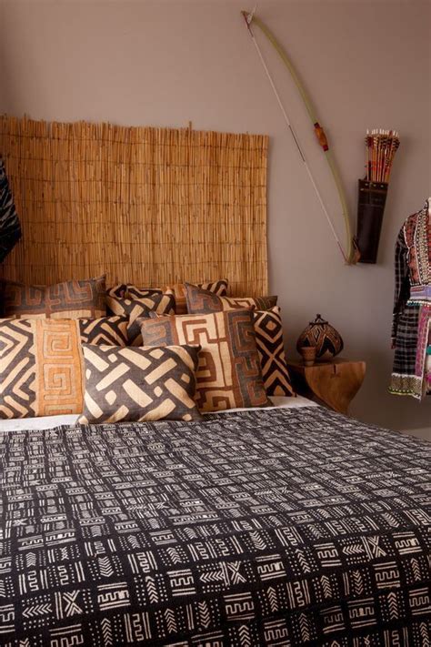 African Safari Purple Bedroom Design