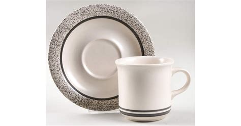 Riverstone Flat Cup Saucer Set By Pfaltzgraff Replacements Ltd