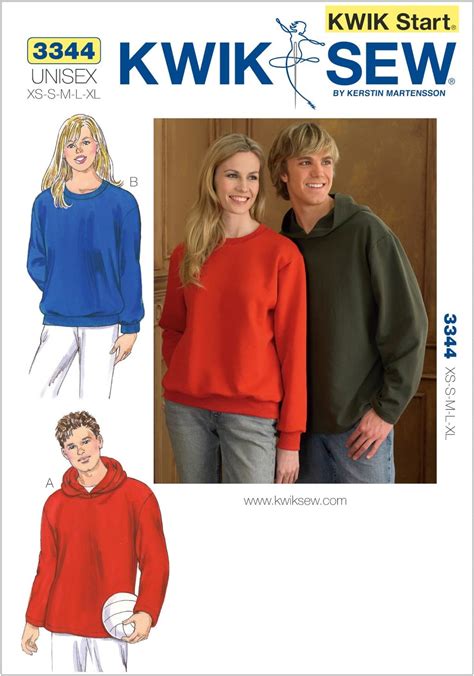 Amazon Kwik Sew K3344 Shirts Sewing Pattern Size XS S M L XL