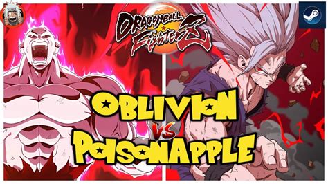 DBFZ PoisonApple Vs Oblivion Jiren A21LC Gohan Vs GogetaSS4 A21LC