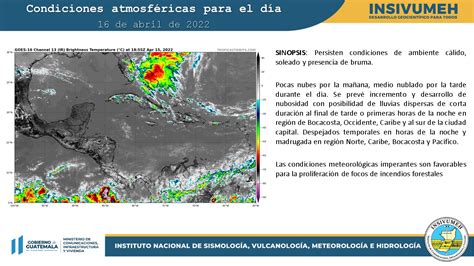 Diario La Hora On Twitter El Insivumeh Pronostica Para Este S Bado