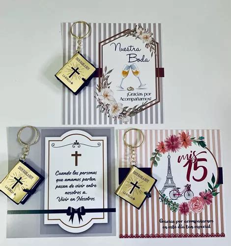 25 Recuerdos Llavero Biblia Comunion Bautizo Boda Lutuoso En Venta En