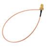 2pcs Dual Alligator Clip Test Probe Leads To 110cm BNC Q9 For