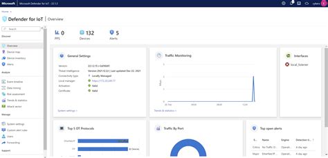 Arquitectura del sistema para la supervisión de OT IoT Microsoft