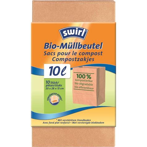 Swirl Bio M Ll Papier Beutel L St Ck