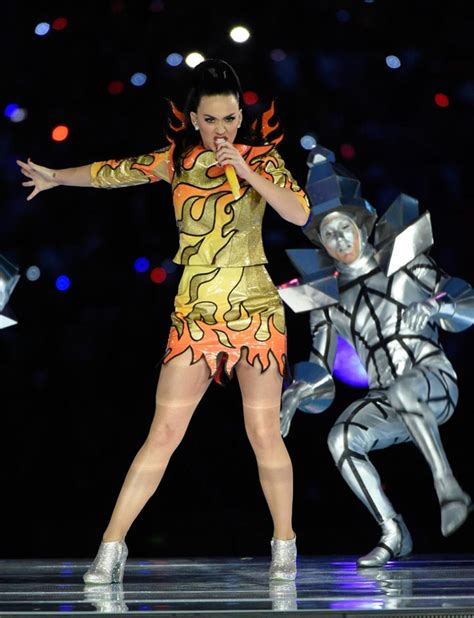 Katy Perry at the Super Bowl Halftime Show - Creation