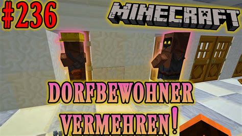 Tutorial Dorfbewohner Vermehren Minecraft Deutsch Lp Hd