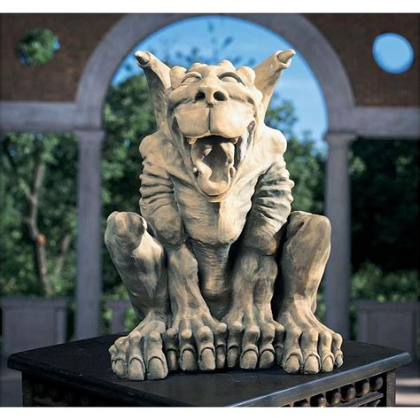 Design Toscano Leo The Laughing Gargoyle Statue