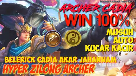 ZILONG ARCHER GAK ADA OBAT COMBO MAGIC CHESS TERSAKIT 2022 YouTube