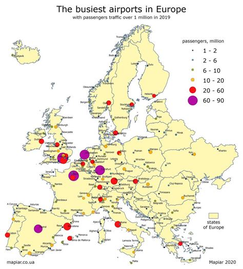 Najbardziej Ruchliwe Lotniska W Europie 2019