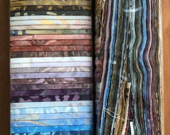 Timeless Treasures Tonga Batik 48 Strip Set Prisma By Judel Judy