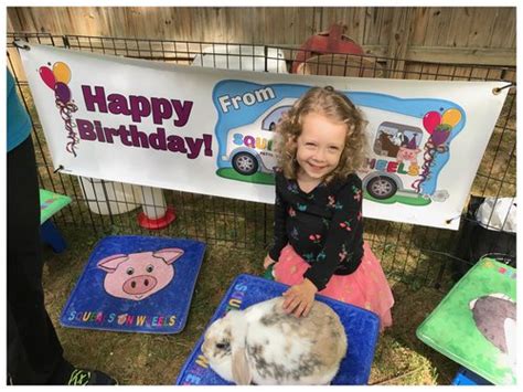 Kids Birthday Petting Zoo Ideas Are A Must Try Squeals On Wheels