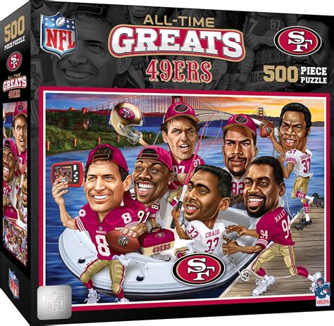 Masterpieces Piece Sports Jigsaw Puzzle For Adults Nfl San