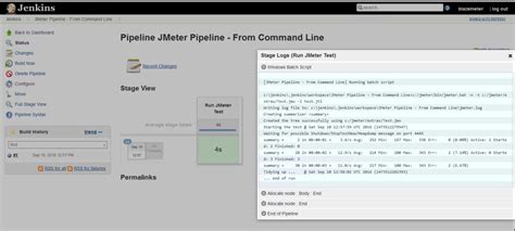 Running A Jmeter Test Via Jenkins Pipeline