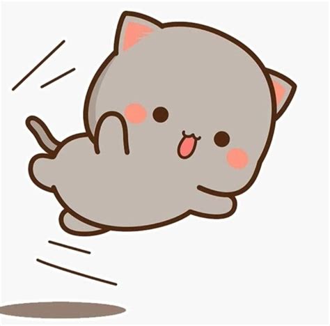 Cute Mochi Cats 💛 Cute Wallpapers Cute Anime Cat Cute Cat