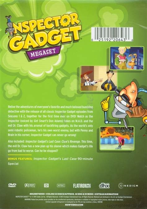 Inspector Gadget: Megaset (DVD) | DVD Empire