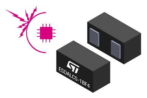 Stmicroelectronics New Esd Protection Device In 0201 Package Can