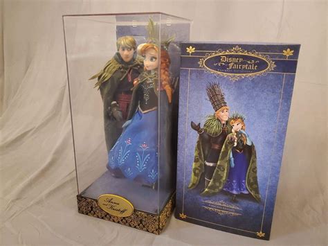 Frozen Anna and Kristoff Doll Set Disney Fairytale Designer Collection ...