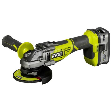 Ryobi R18AG7-140S Cordless Angle Grinder , Techinn