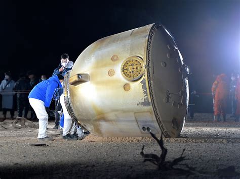 Trois Astronautes Chinois De Retour Sur Terre Rjb Votre Radio R Gionale