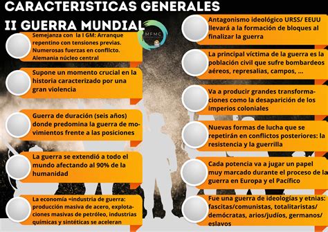 Características generales de la II Guerra Mundial Historias