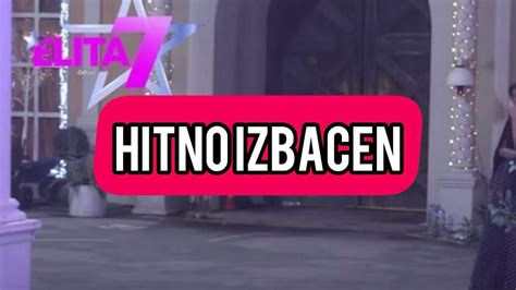 Hitno Izbacen Iz Zadruge Svi Van Sebe Zadruga Youtube