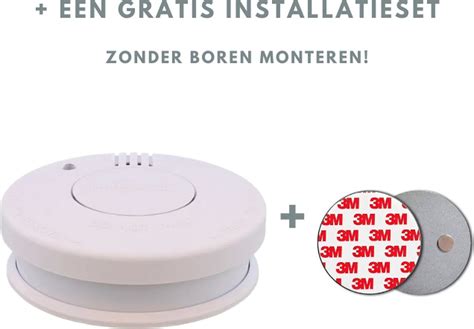 Smartwares Pd Rookmelder Rookalarm Alarm Rook Inclusief