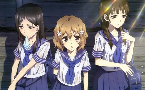 Hanasaku Iroha Matsumae Ohana Oshimizu Nako School Uniform Tsurugi