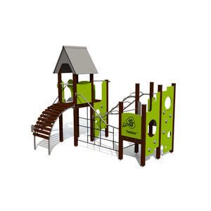 Upright Slide CASTOR Tiptiptap For Playground Stainless Steel