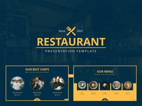 Powerpoint Templates Free Restaurant Lengkap