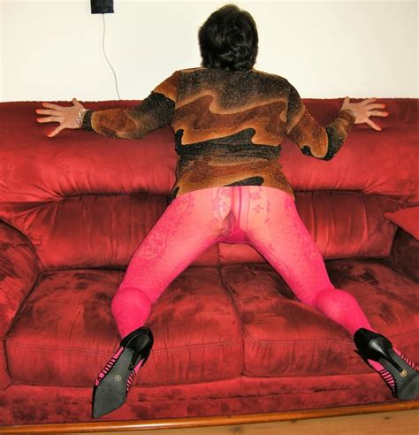 Collants résille roses godes en verre Nude Pics xHamster