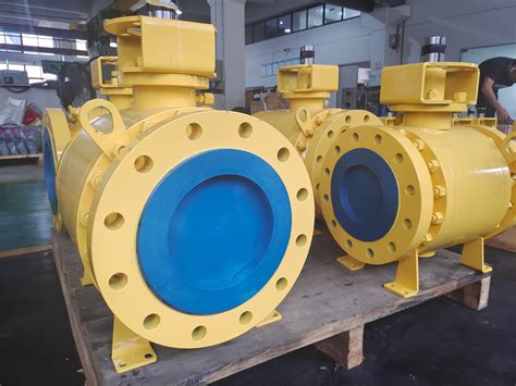 Api D Stainless Steel Trunnion Mounted Flanged Ball Valve From China