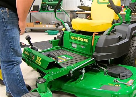 24 Learning Center How To Install Footrest Kit On A John Deere Z5 Zero Turn Mower