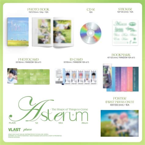 PLAVE - 1st Mini Album 'Asterum: The Shape of Things to Come (Album Packaging / Merchandise ...