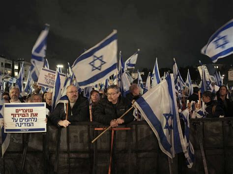 Thousands Of Israelis Have Attended A Protest Against The Netanyahu Government Npr