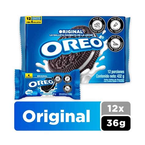 Galletas Oreo Original X Gr X Paquetes La Vaquita