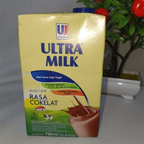 Jual Susu Ultra Milk 1000 ML 750 ML Full Cream Dan Coklat UHT