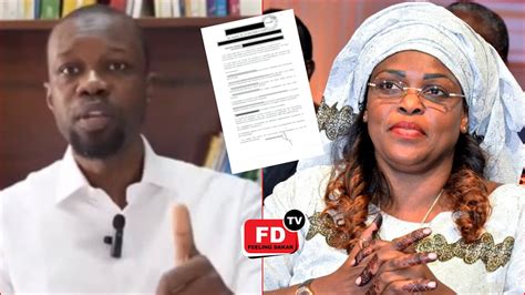 Urgent Marème Faye Sall candidate BBY Sonko ccuse Macky Plainte