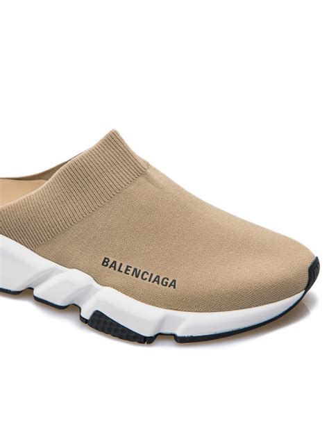 Balenciaga Speed Mule Beige Derodeloper