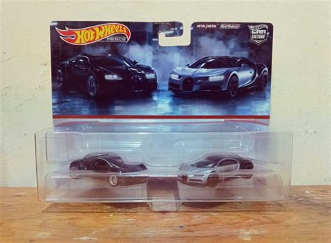 Jual Hot Wheels Hotwheels 2 Packs Bugatti Veyron Bugatti Chiron Set Di Seller Papatoyz Kali
