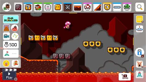 Super Mario Maker Series Custom Theme Smw Volcano Aprils Chiptunes