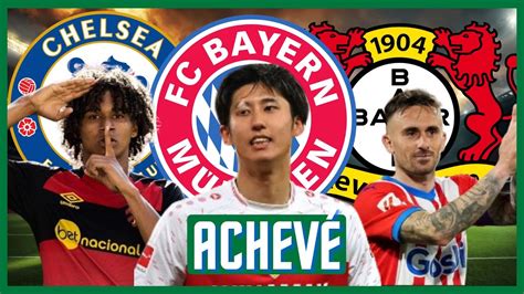 Hiroki Ito Au Bayern Pedro Lima Chelsea Aleix Garcia Leverkusen