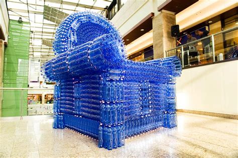 Recycled Bottle Armchair By Varnai Gyula