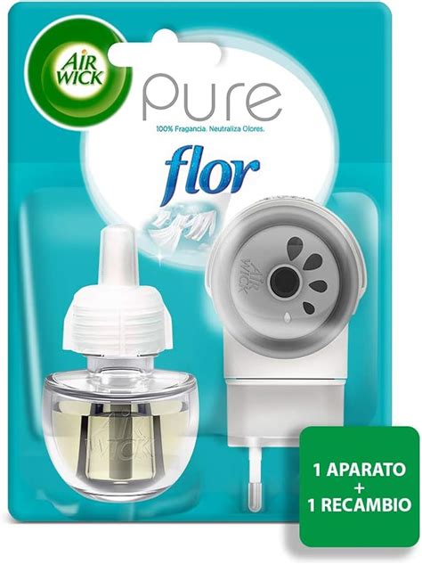 Air Wick Désodorisant électrique prise et recharge parfum floral