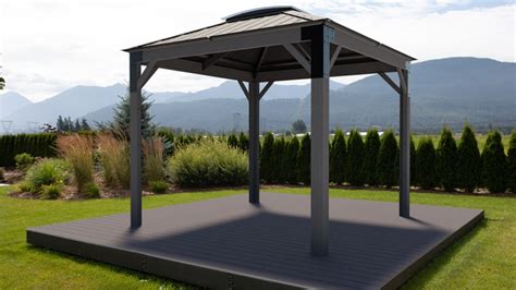 Sedona 9x9 Visscher Gazebo Pool City