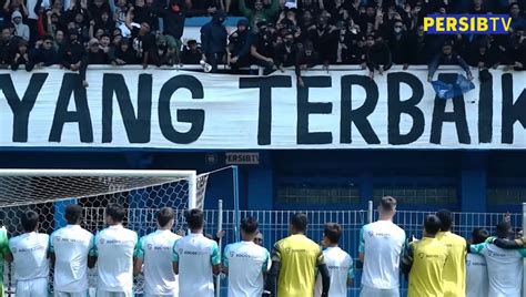 Pesan Bobotoh Untuk Persib Sangat Menyentuh Hati Usai Kalahkan