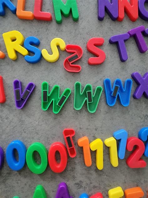 Preloved Alphabet Magnets And Numbers Magnets Hobbies Toys Toys