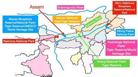 Biosphere Reserves National Parks And Tiger Reserves In Assam Youtube